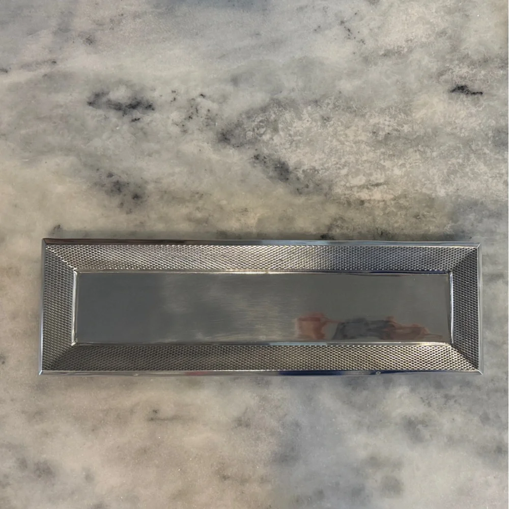 Elegant Silver Tray by Arthur Court.